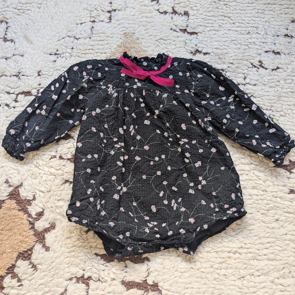 One child floral romper